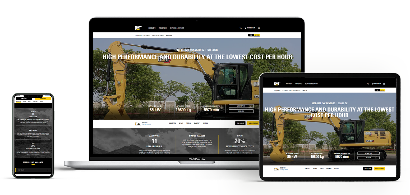 CAT_320D3GC- Devices